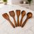 KitchenChomp® Natural Teakwood Cooking Utensils